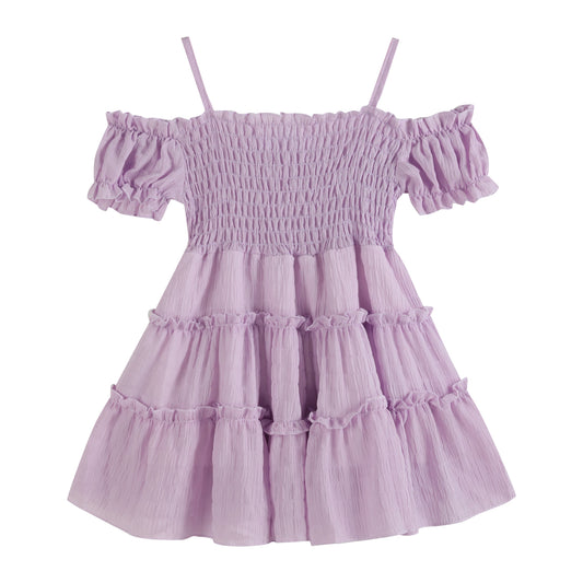 Ruffles - Ruffle Smocked Tiered Sundress